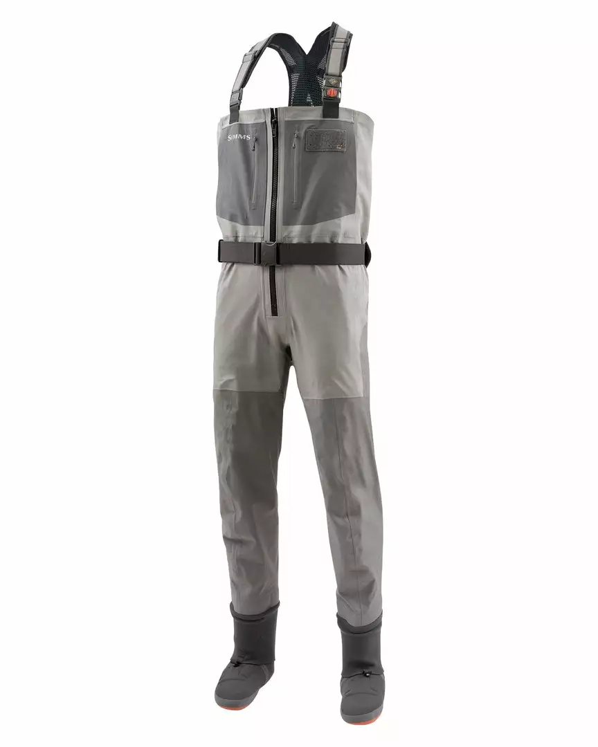 Fly Fishing Simms G4Z Stockingfoot Chest Waders 1 Fly Fishing Simms G4Z Stockingfoot Chest Waders