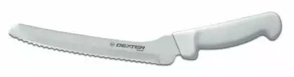 Dexter Russell Basics 8" Scalloped Offset Sandwich Knife P94807 1 Dexter Russell Basics 8" Scalloped Offset Sandwich Knife P94807