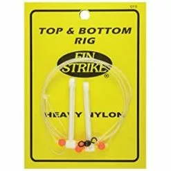 Fin Strike 015 Heavy Nylon W/ Rig Arm Top & Bottom Hi-Lo Rigs Terminal Tackle