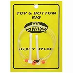 Fin Strike 015 Heavy Nylon W/ Rig Arm Top & Bottom Hi-Lo Rigs Terminal Tackle 1 Fin Strike 015 Heavy Nylon W/ Rig Arm Top & Bottom Hi-Lo Rigs Terminal Tackle
