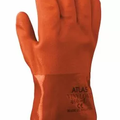 Showa Atlas 460L PVC Orange Gloves - Large Apparel