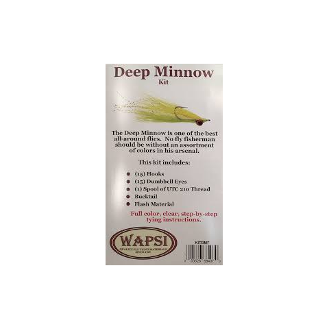 Wapsi Clouser Deep Minnow Fly Tying Kit 1 Wapsi Clouser Deep Minnow Fly Tying Kit