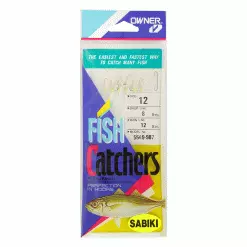 Terminal Tackle Owner Sabiki White Hage Fish Skin Bait Catching Rigs