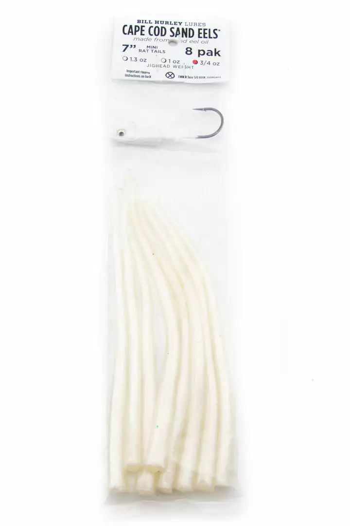 Bill Hurley Lures Bill Hurley Cape Cod Sand Eel 7" Mini Rat Tails 7 Bill Hurley Lures Bill Hurley Cape Cod Sand Eel 7" Mini Rat Tails