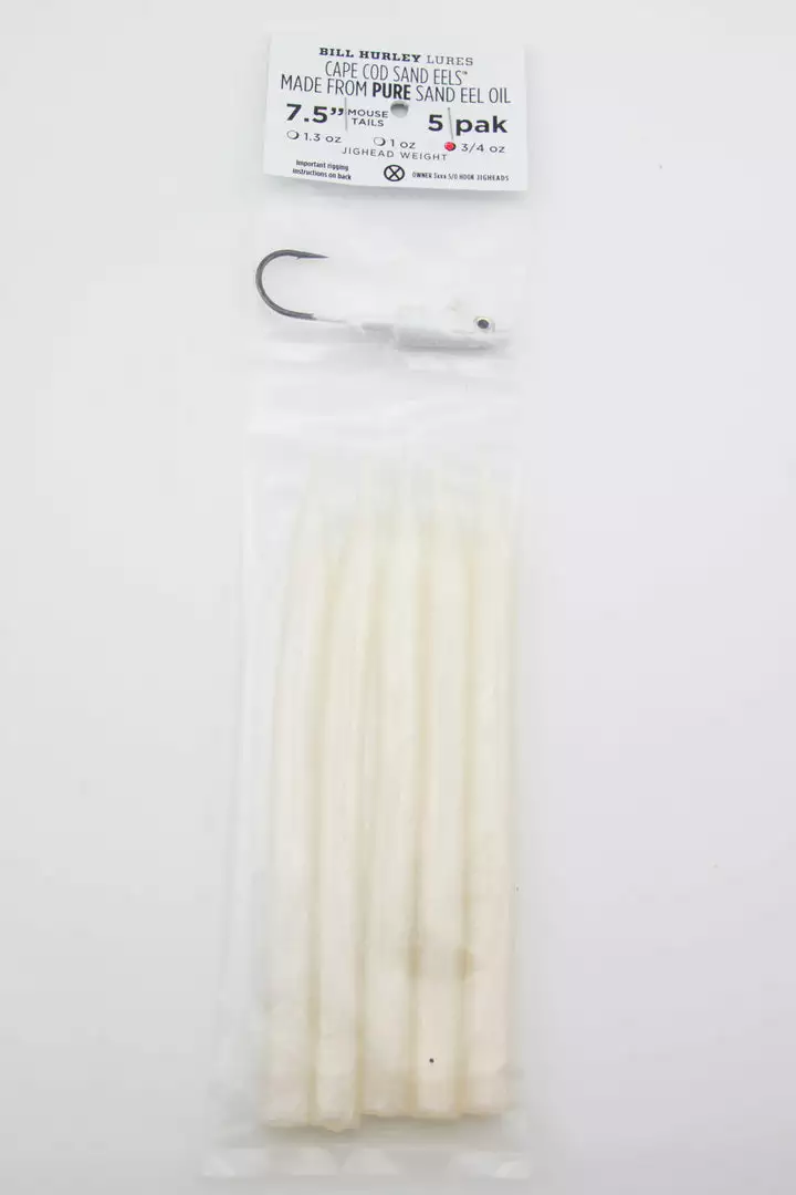 Bill Hurley Lures Bill Hurley Cape Cod Sand Eel 7.5" Mouse Tails 5 Bill Hurley Lures Bill Hurley Cape Cod Sand Eel 7.5" Mouse Tails