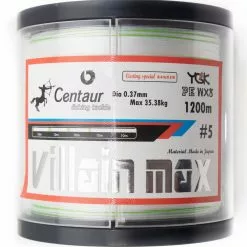 Centaur Villain Max PE Casting Special Braided Line - 1200m Spools