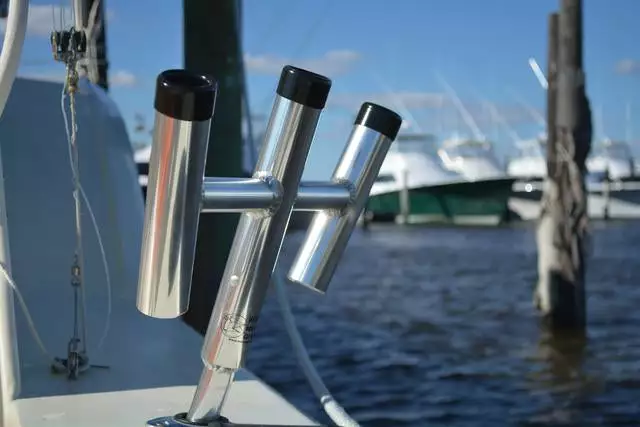 Wahoo Industries Triple Rod Holder 1 Wahoo Industries Triple Rod Holder