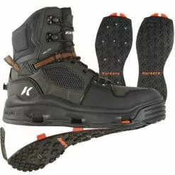 Korkers Terror Ridge W/ Kling-On & Studded Sole Wading Boots Fly Fishing