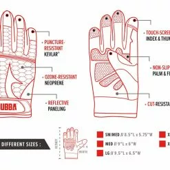 Bubba Blade Apparel Bubba Ultimate Fillet Gloves