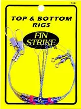 Terminal Tackle Fin Strike 018 18" Wire Top & Bottom Hi-Lo Rigs