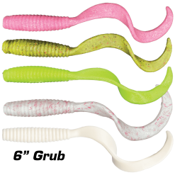 Fishbites Fight Club 6" Grubs