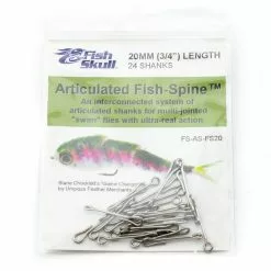 Fish Skull Articulated Fish-Spine Shanks Fly Fishing