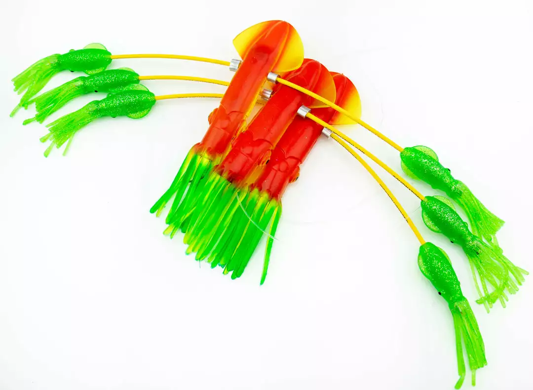 White Water Outfitters White Water Custom "That Flippy Floppy Thing" Teaser Chains Lures 5 White Water Outfitters White Water Custom "That Flippy Floppy Thing" Teaser Chains Lures