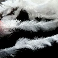 Hareline Fly Fishing Chocklett's Glass Minnow Chenille - Glass Clear