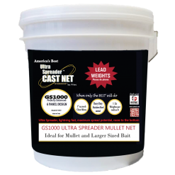 Fitec GS-1000 Ultra Spreader Mullet Series Cast Nets