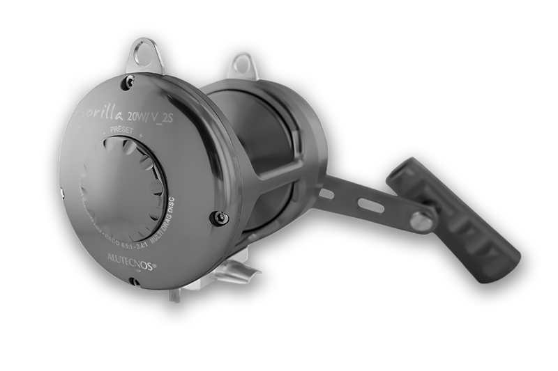 Alutecnos Gorilla 2-S Two Speed Conventional Reels 10 Alutecnos Gorilla 2-S Two Speed Conventional Reels