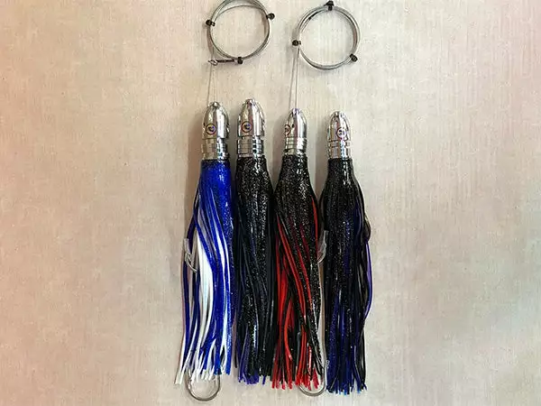 Blue Water Candy Hoo-Knocker Rigged Wahoo Lures 6 Blue Water Candy Hoo-Knocker Rigged Wahoo Lures