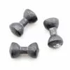 Hareline Fly Fishing Plain Lead Dumbell Eyes