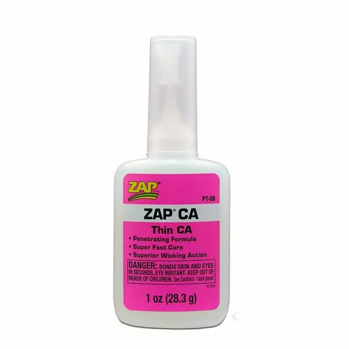 Fly Fishing Zap-A-Gap Thin CA Glue 1 Fly Fishing Zap-A-Gap Thin CA Glue