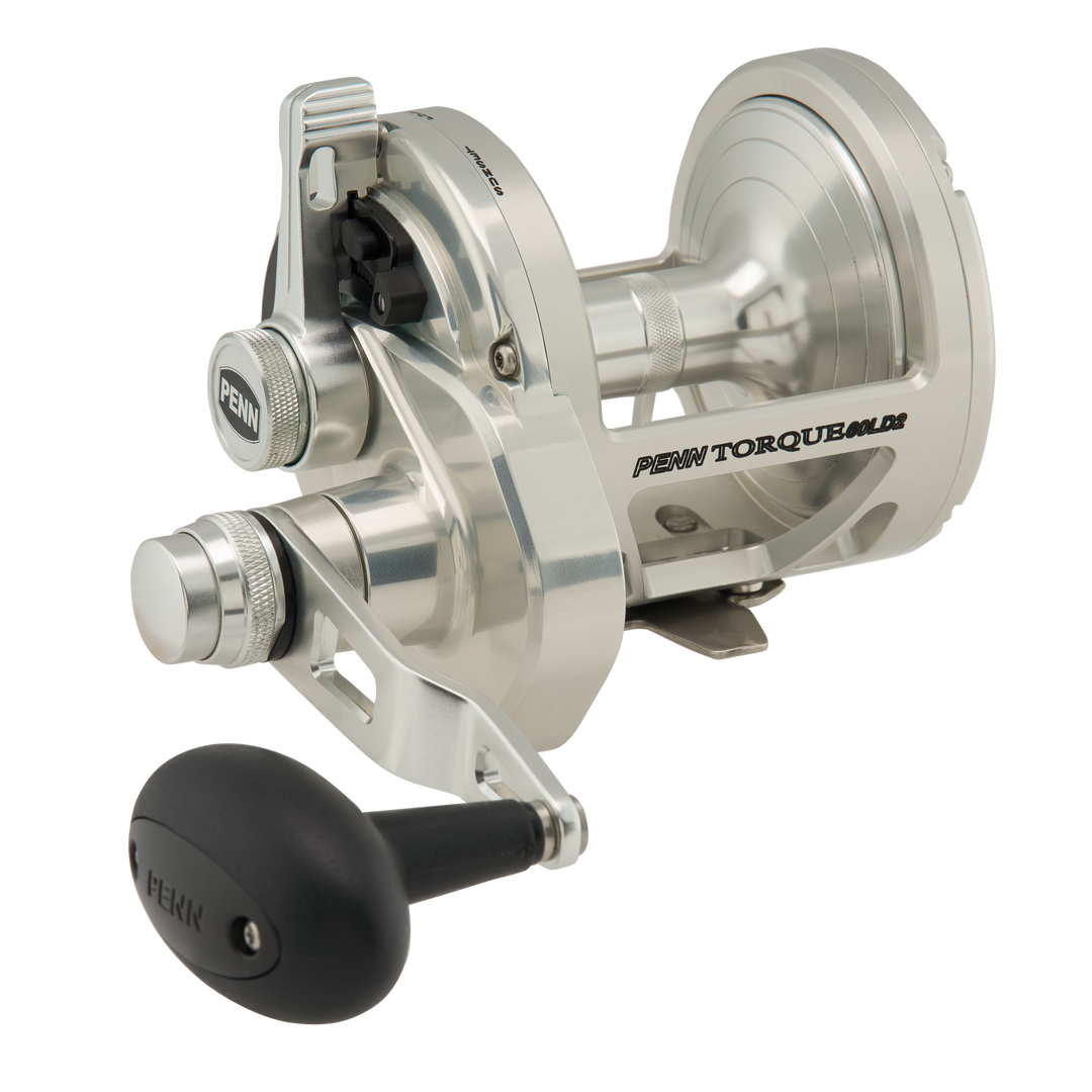 Penn Torque Lever Drag 2-Speed Reels 1 Penn Torque Lever Drag 2-Speed Reels