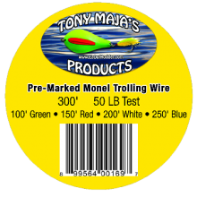 Tony Maja Pre-Marked Trolling Wire Terminal Tackle