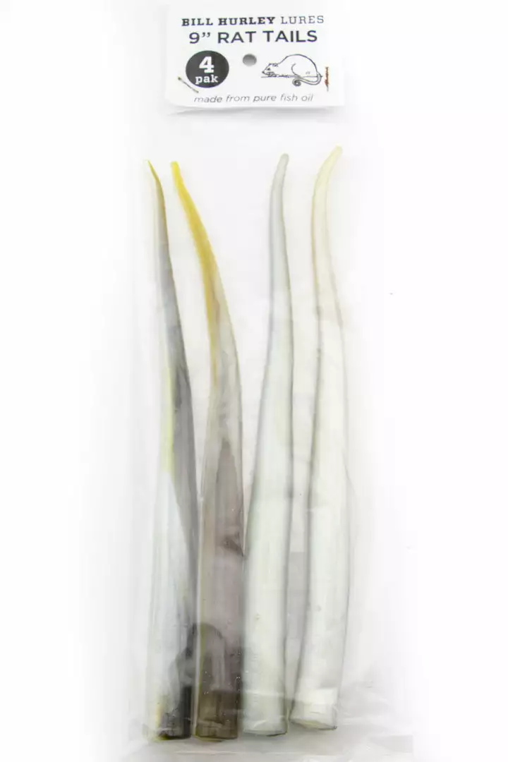 Bill Hurley Lures Bill Hurley 9" Rat Tail Replacement Tails 2 Bill Hurley Lures Bill Hurley 9" Rat Tail Replacement Tails