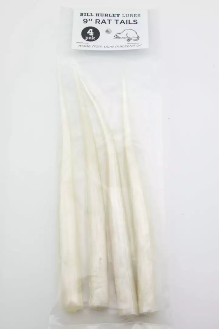 Bill Hurley Lures Bill Hurley 9" Rat Tail Replacement Tails 3 Bill Hurley Lures Bill Hurley 9" Rat Tail Replacement Tails