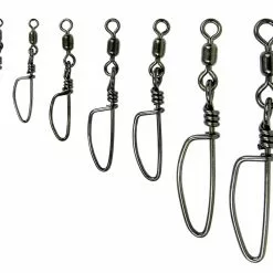 KROK Stainless Steel Snap Swivels Terminal Tackle