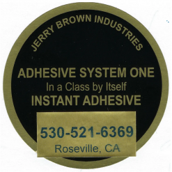 JB Line One Jerry Brown Adhesive System One