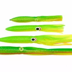 White Water Outfitters Soft Plastics Shell (Bulb) Squid Lures