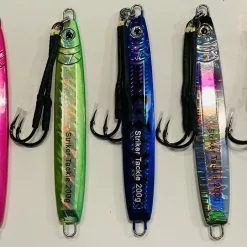 Striker Offshore Tackle Lures Striker Vertical V-Blade 200g Jigs 5 Striker Offshore Tackle Lures Striker Vertical V-Blade 200g Jigs