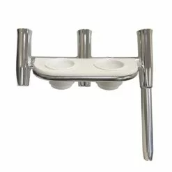 Tigress GS Offset Triple Rod Holders W/ Cup Holders Accessories