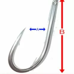 Quick Rig Pa'a Needle Eye Stainless Steel Hooks