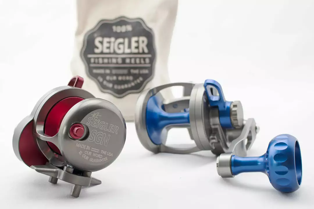 Reels Seigler SGN Small Game Narrow Lever Drag Reel 9 Reels Seigler SGN Small Game Narrow Lever Drag Reel